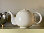 Load image into Gallery viewer, KEPT London Stock 1950s chrome and ceramic teapot
