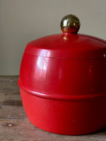 Load image into Gallery viewer, KEPT London Stock 1960s red ice bucket
