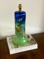 Load image into Gallery viewer, KEPT London 1970s hand blown glass lamp
