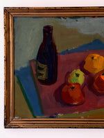 Load image into Gallery viewer, KEPT London Stock A bottle and some fruits by Sven Markhed (1925-1996)
