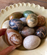 Load image into Gallery viewer, KEPT London Stock A group of eleven hardstone eggs
