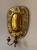 Load image into Gallery viewer, KEPT London Stock A pair of baroque brass wall sconces
