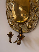 Load image into Gallery viewer, KEPT London Stock A pair of baroque brass wall sconces
