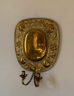 Load image into Gallery viewer, KEPT London Stock A pair of baroque brass wall sconces
