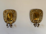 Load image into Gallery viewer, KEPT London Stock A pair of baroque brass wall sconces

