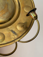 Load image into Gallery viewer, KEPT London Stock A pair of brass round sconces with embossing

