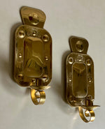 Load image into Gallery viewer, KEPT London Stock A pair of brass wall sconces, Mitab, Sweden
