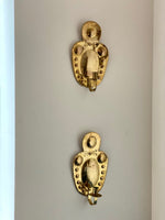 Load image into Gallery viewer, KEPT London A pair of circle embossed wall sconces

