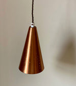 Load image into Gallery viewer, KEPT London Stock A pair of copper pendant lights

