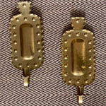 Load image into Gallery viewer, KEPT London A pair of hammered brass wall sconces
