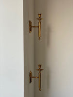 Load image into Gallery viewer, KEPT London Stock A pair of heavy columnar wall sconces
