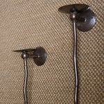 Load image into Gallery viewer, KEPT London Stock A pair of long iron wiggle wall sconces
