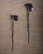 Load image into Gallery viewer, KEPT London Stock A pair of long iron wiggle wall sconces
