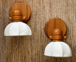 Load image into Gallery viewer, KEPT London Stock A pair of pine wall lights, probably Markslöjd, 1970s
