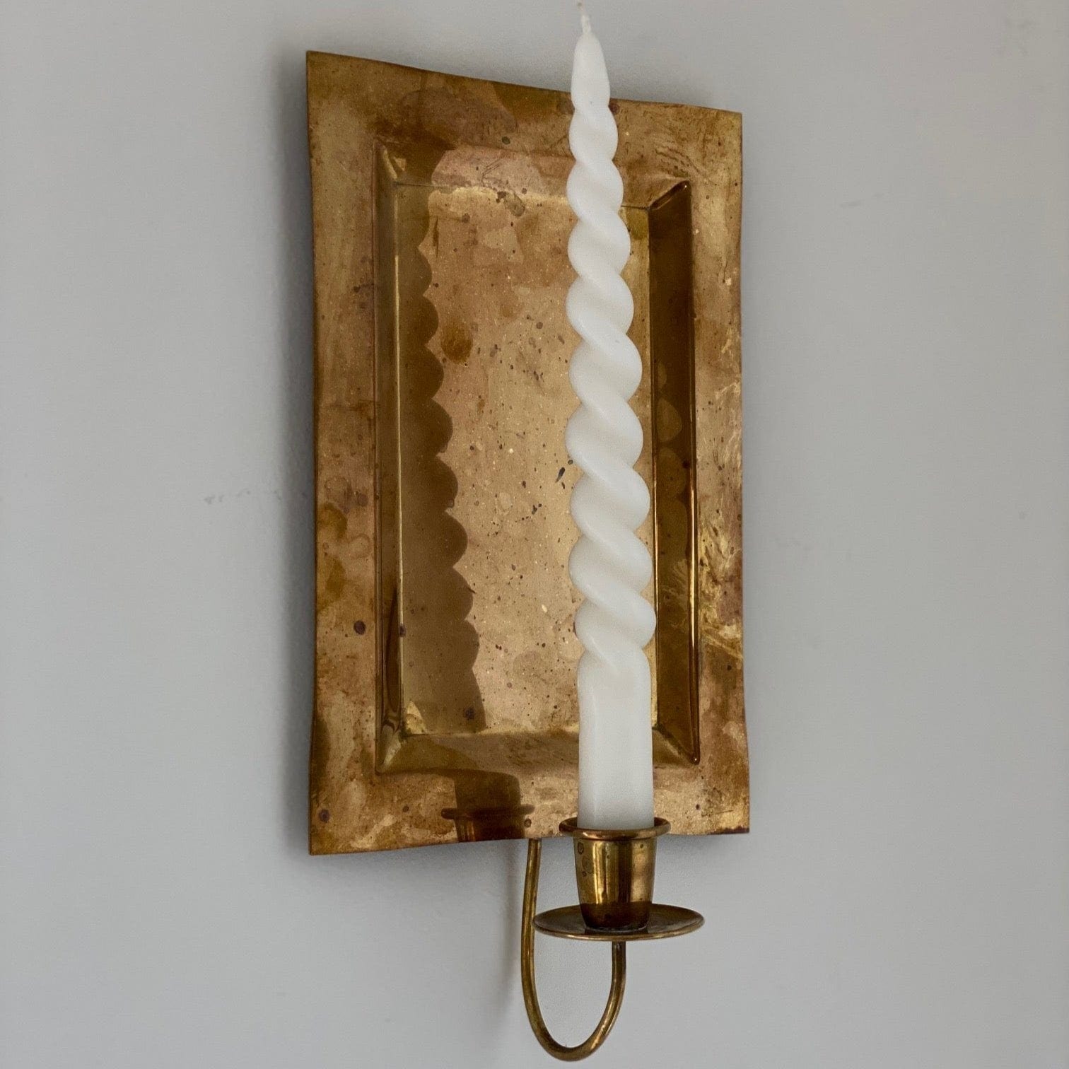 KEPT London Stock A pair of rectangular wall sconces