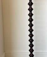 Load image into Gallery viewer, KEPT London Stock A wooden bobbin floor lamp
