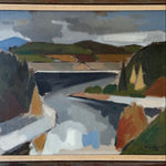 Load image into Gallery viewer, KEPT London Stock Abstract Landscape, by Ivar Hjertqvist (1907-1983)
