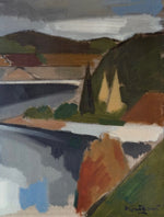 Load image into Gallery viewer, KEPT London Stock Abstract Landscape, by Ivar Hjertqvist (1907-1983)
