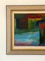 Load image into Gallery viewer, KEPT London Stock Abstract landscape, signed E Stenberg
