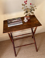 Load image into Gallery viewer, KEPT London Stock Antique French faux bamboo folding table
