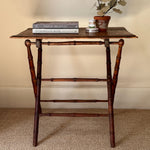 Load image into Gallery viewer, KEPT London Stock Antique French faux bamboo folding table
