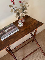 Load image into Gallery viewer, KEPT London Stock Antique French faux bamboo folding table
