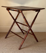 Load image into Gallery viewer, KEPT London Stock Antique French faux bamboo folding table
