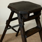 Load image into Gallery viewer, KEPT London Stock Antique library folding steps
