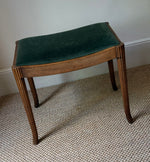 Load image into Gallery viewer, KEPT London Stock Antique stool with reeded legs
