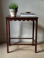 Load image into Gallery viewer, KEPT London Stock Antique table with scalloped edge

