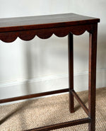 Load image into Gallery viewer, KEPT London Stock Antique table with scalloped edge
