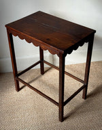 Load image into Gallery viewer, KEPT London Stock Antique table with scalloped edge
