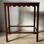 Load image into Gallery viewer, KEPT London Stock Antique table with scalloped edge
