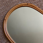 Load image into Gallery viewer, KEPT London Stock Arched bamboo mirror
