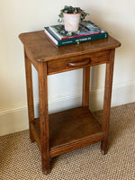 Load image into Gallery viewer, KEPT London Stock Art Deco oak side table
