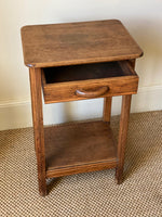 Load image into Gallery viewer, KEPT London Stock Art Deco oak side table
