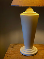 Load image into Gallery viewer, KEPT London Stock Art Deco style ceramic lamp
