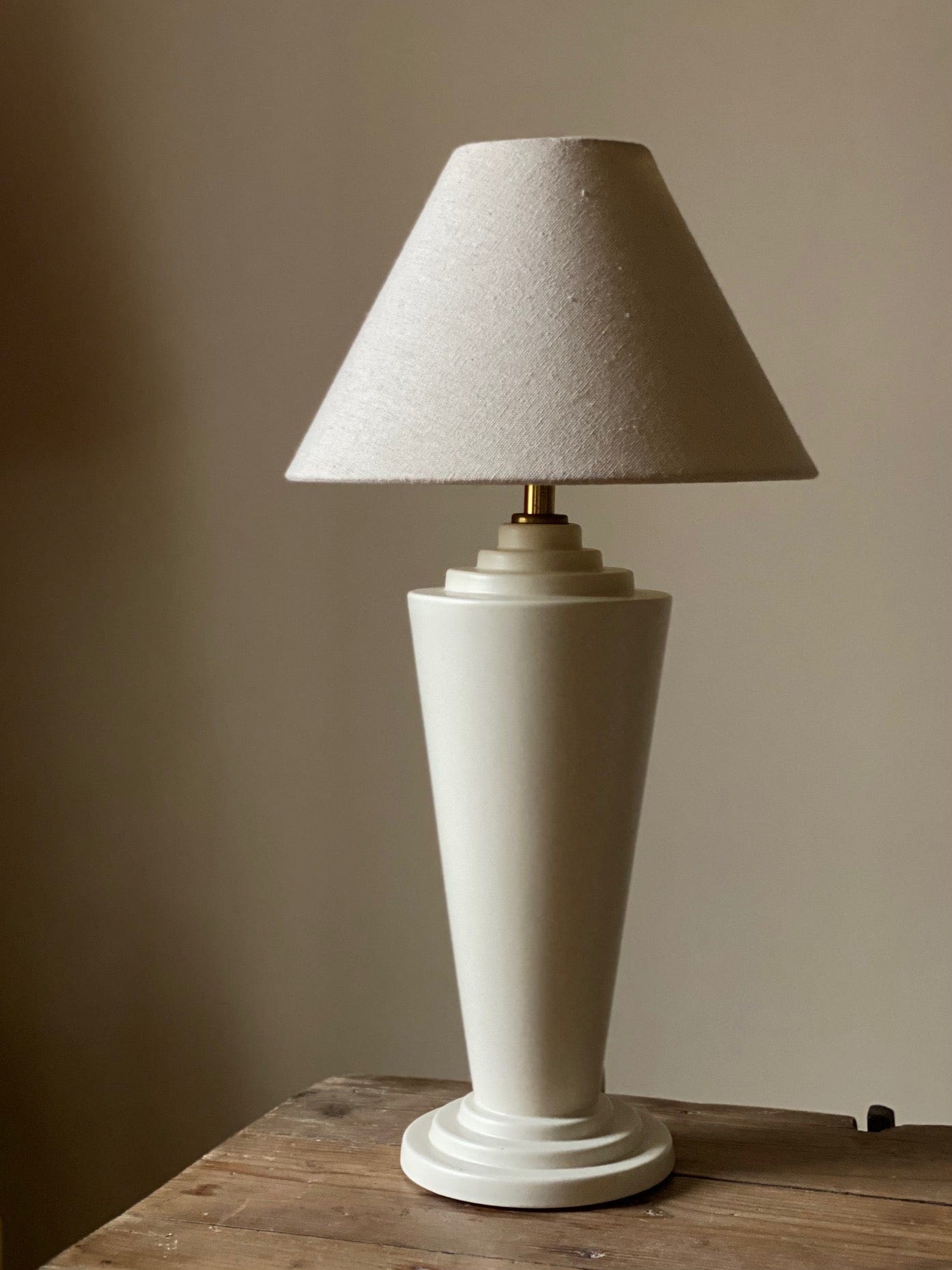 KEPT London Stock Art Deco style ceramic lamp