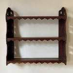 Load image into Gallery viewer, KEPT London Stock Arts &amp; Crafts three tier oak shelves

