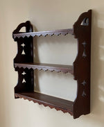 Load image into Gallery viewer, KEPT London Stock Arts &amp; Crafts three tier oak shelves
