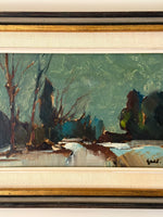 Load image into Gallery viewer, KEPT London Stock Autumn landscape, Bertil Gadö (1916–2014)
