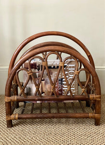 KEPT London Bamboo arched magazine rack