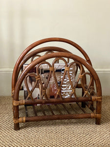 KEPT London Bamboo arched magazine rack