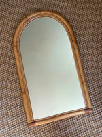 Load image into Gallery viewer, KEPT London Stock Bamboo arched mirror

