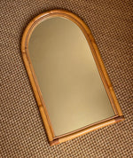 Load image into Gallery viewer, KEPT London Stock Bamboo arched mirror
