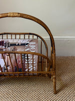 Load image into Gallery viewer, KEPT London Stock Bamboo folding magazine rack
