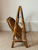 Load image into Gallery viewer, KEPT London Stock Bamboo folding magazine rack

