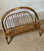 Load image into Gallery viewer, KEPT London Stock Bamboo folding magazine rack
