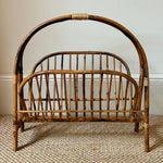 Load image into Gallery viewer, KEPT London Stock Bamboo folding magazine rack
