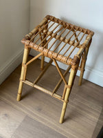 Load image into Gallery viewer, KEPT London Stock Bamboo stool
